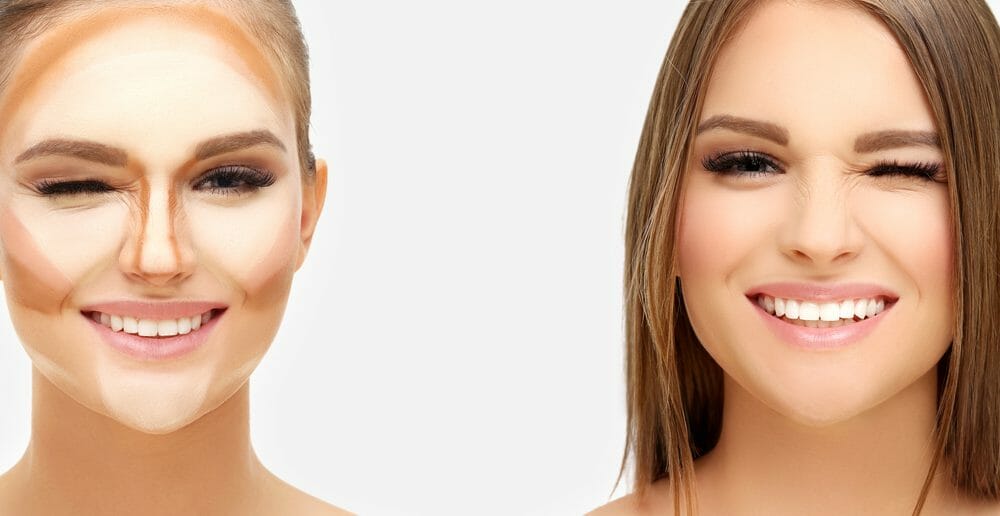 Comment cacher un double menton avec du maquillage ?