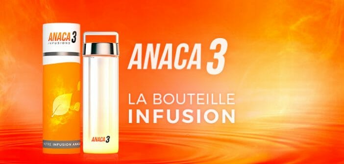 La bouteille infusion Anaca3 : efficace et pratique