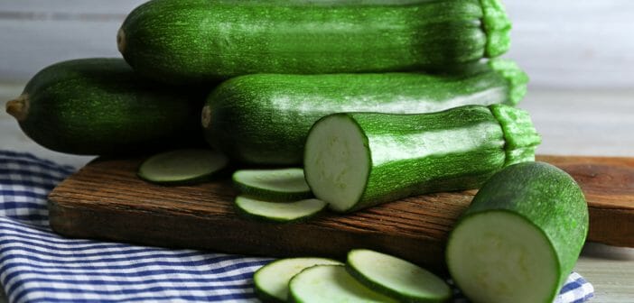 Les courgettes crues : propriétés et calories